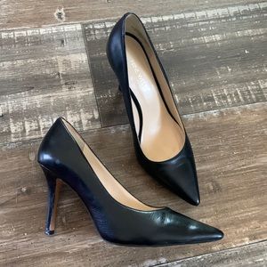 Nine West Leather Stiletto Heels